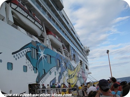 Costa Maya Tours - back to the ship