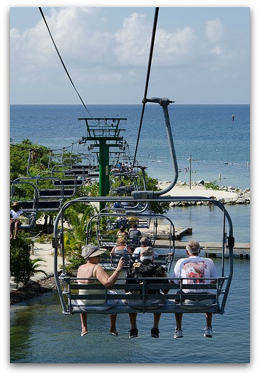 Chair Lift at Mahogany Bay