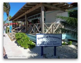 Store on Princess Cays Bahamas