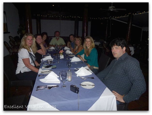 Us at Dinner at Barrel Stay