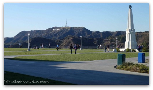 Griffith Observatory Front area
