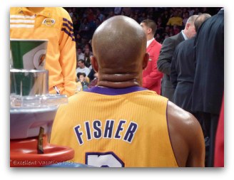 Lakers Game Fisher