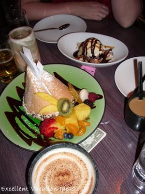 Tao restaurant photo of the giant Fortune cookie in our Las Vegas Restaurant Guide