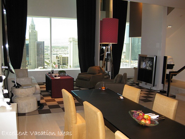 MGM Grand Skylofts Living Room