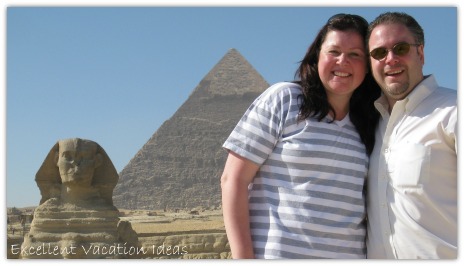 A romantic trip to Egypt to visit the Great Pyramids