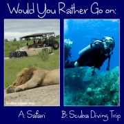 Would Your Rather Go on a Safari or Scuba trip