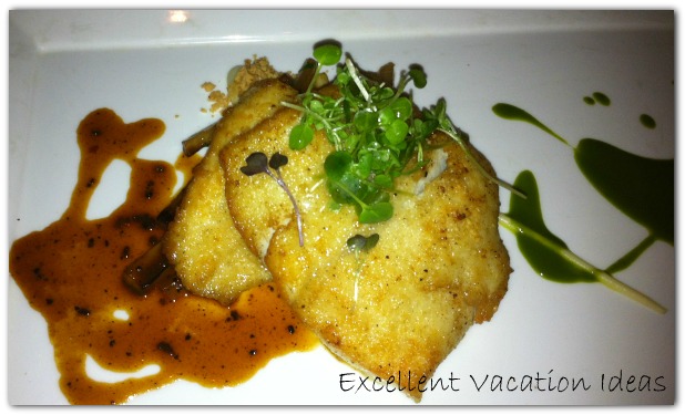 Las Vegas Italian Restaurant - Scarpetta - the Almond Crusted Turbot