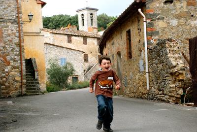 Enjoying the Streets of Tuscany Italy